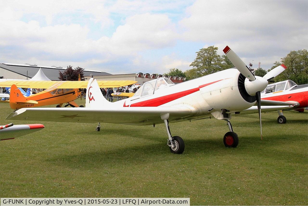 G-FUNK, 1985 Yakovlev Yak-50 C/N 852908, Yakovlev YAK-50, Static display, La Ferté-Alais airfield (LFFQ) Airshow 2015