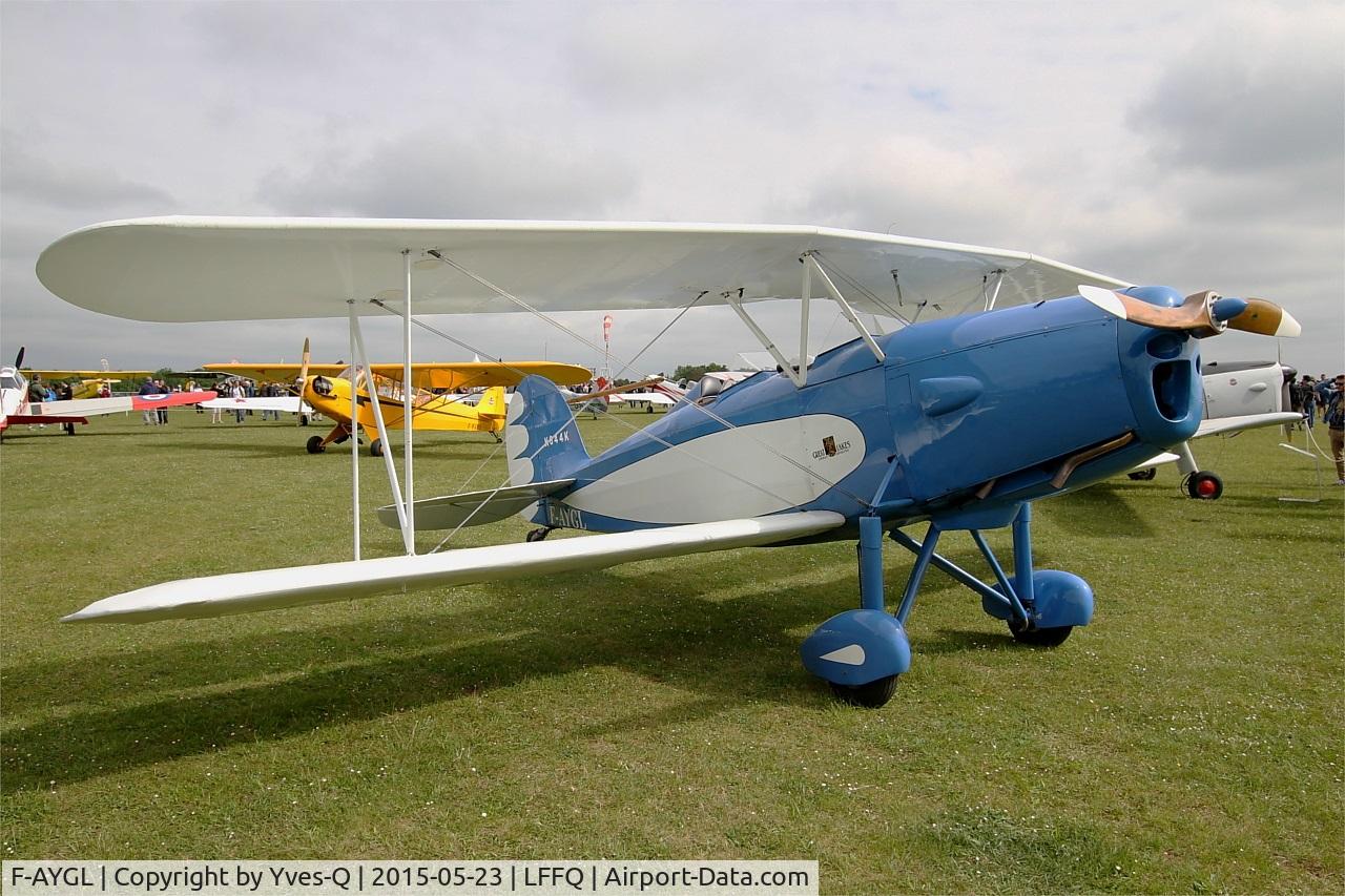 F-AYGL, 1930 Great Lakes 2T-1A Sport Trainer C/N 91, Great Lakes 2T-1A Sport Trainer, Static display, La Ferté-Alais (LFFQ) Air show 2015