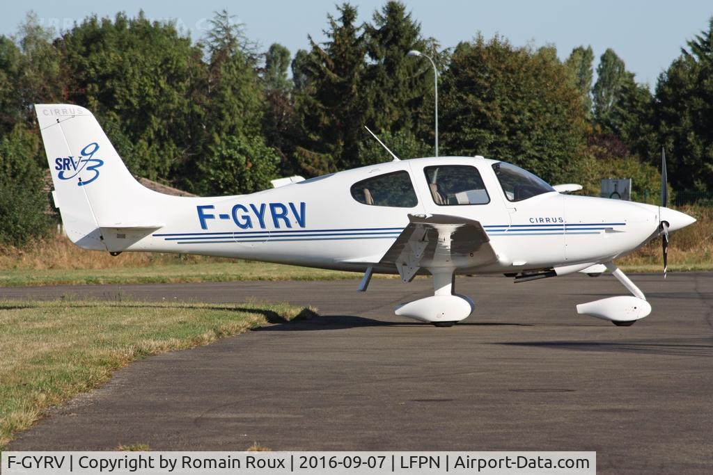 F-GYRV, 2008 Cirrus SRV G3 C/N 1903, Parked