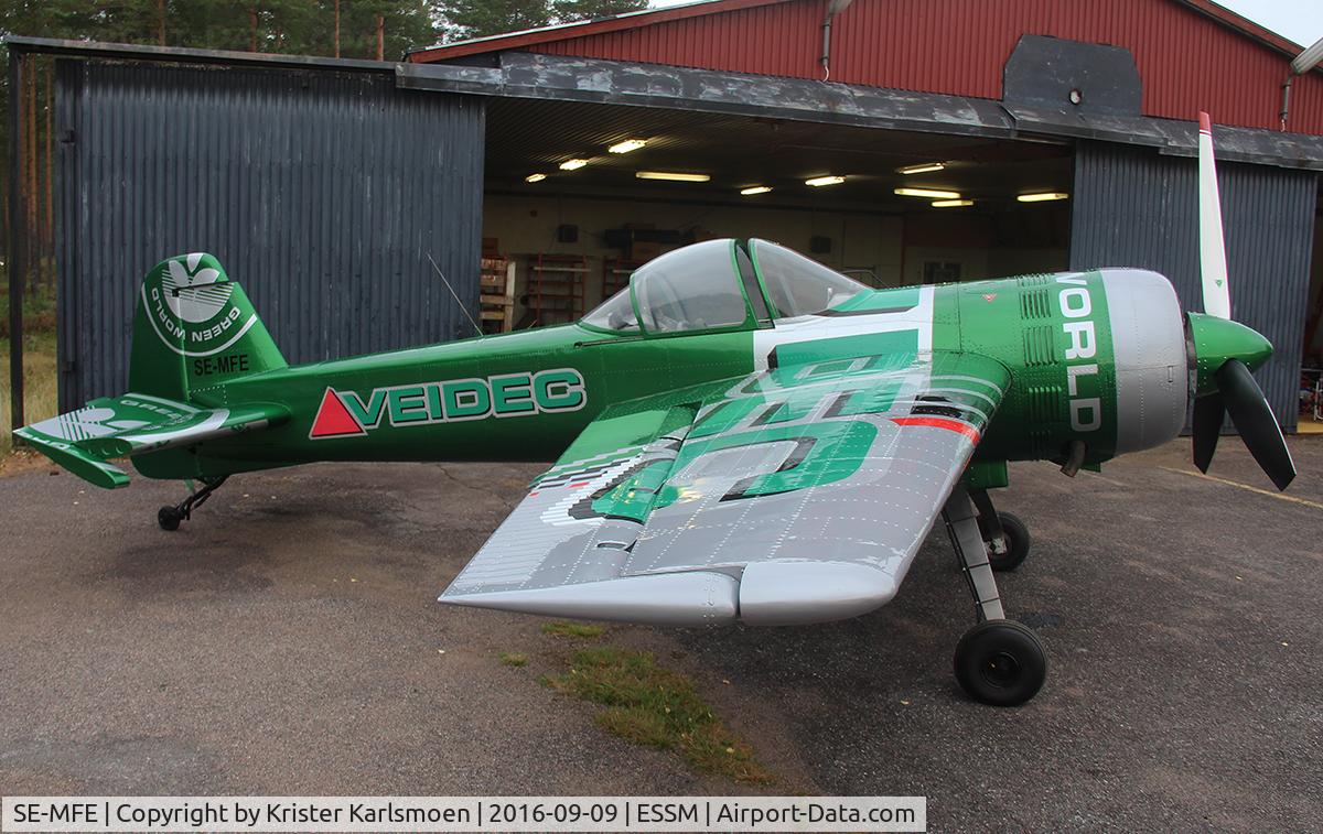 SE-MFE, 1987 Yakovlev Yak-55 C/N 870406, Swedish Championsip in Aerobatics.