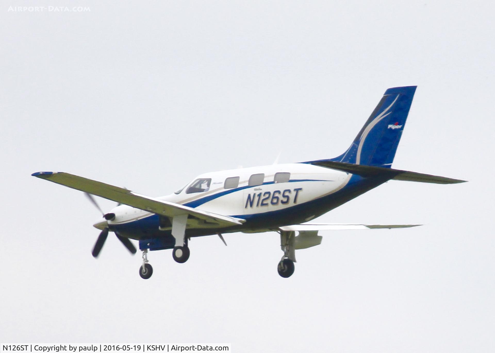 N126ST, Piper PA-46-500TP C/N 4697465, At Shreveport Regional.