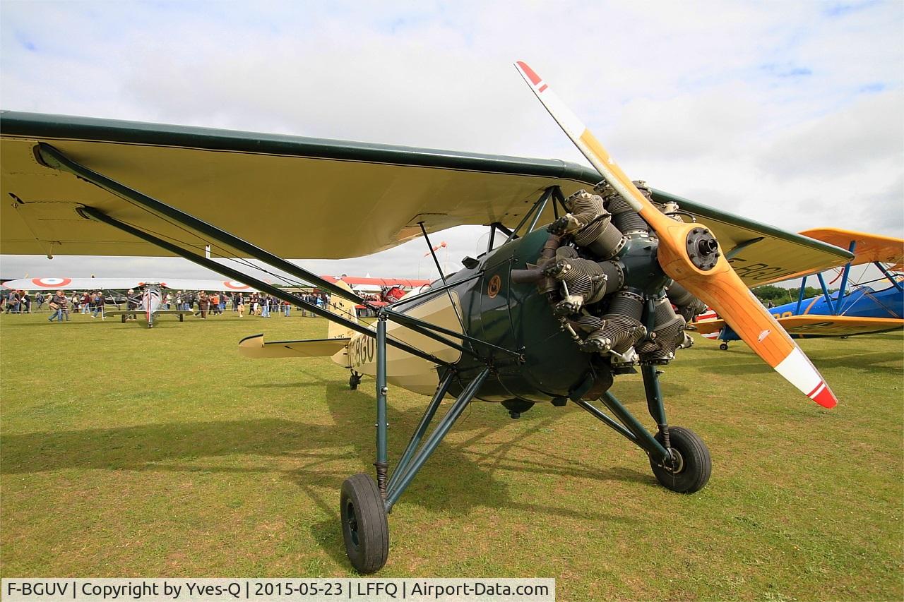 F-BGUV, Morane-Saulnier MS.317 C/N 297, Morane-Saulnier MS.317, Static display, La Ferté-Alais Airfield (LFFQ) Air Show 2015