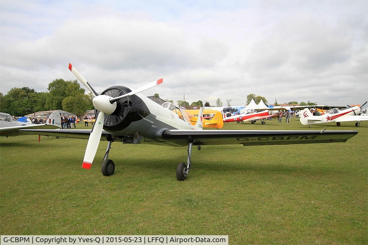 G-CBPM, 1981 Yakovlev Yak-50 C/N 812101, Yakovlev YAK-50, Static display, La Ferté-Alais airfield (LFFQ) Airshow 2015