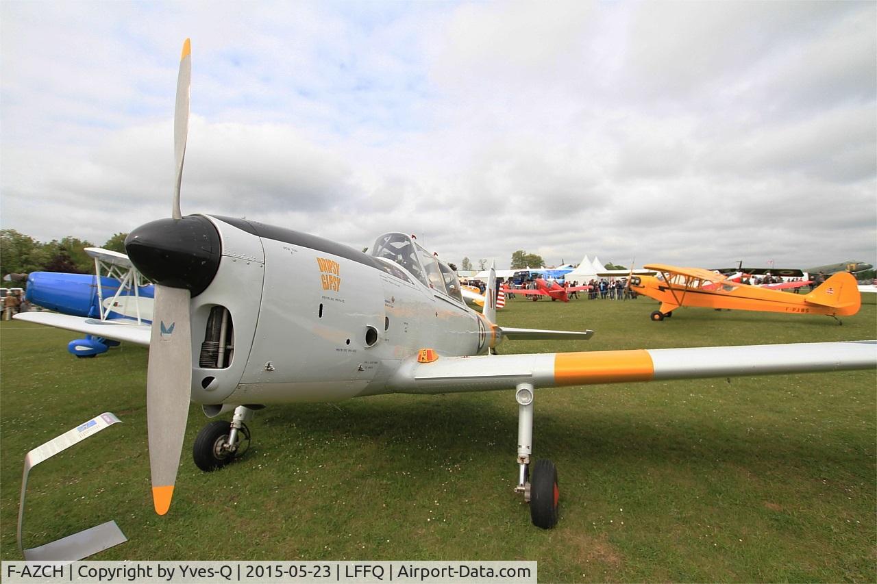 F-AZCH, De Havilland DHC-1 Chipmunk 22 C/N C1/0702, De Havilland DHC-1 Chipmunk 22, Static display, La Ferté-Alais airfield (LFFQ) Air show 2015