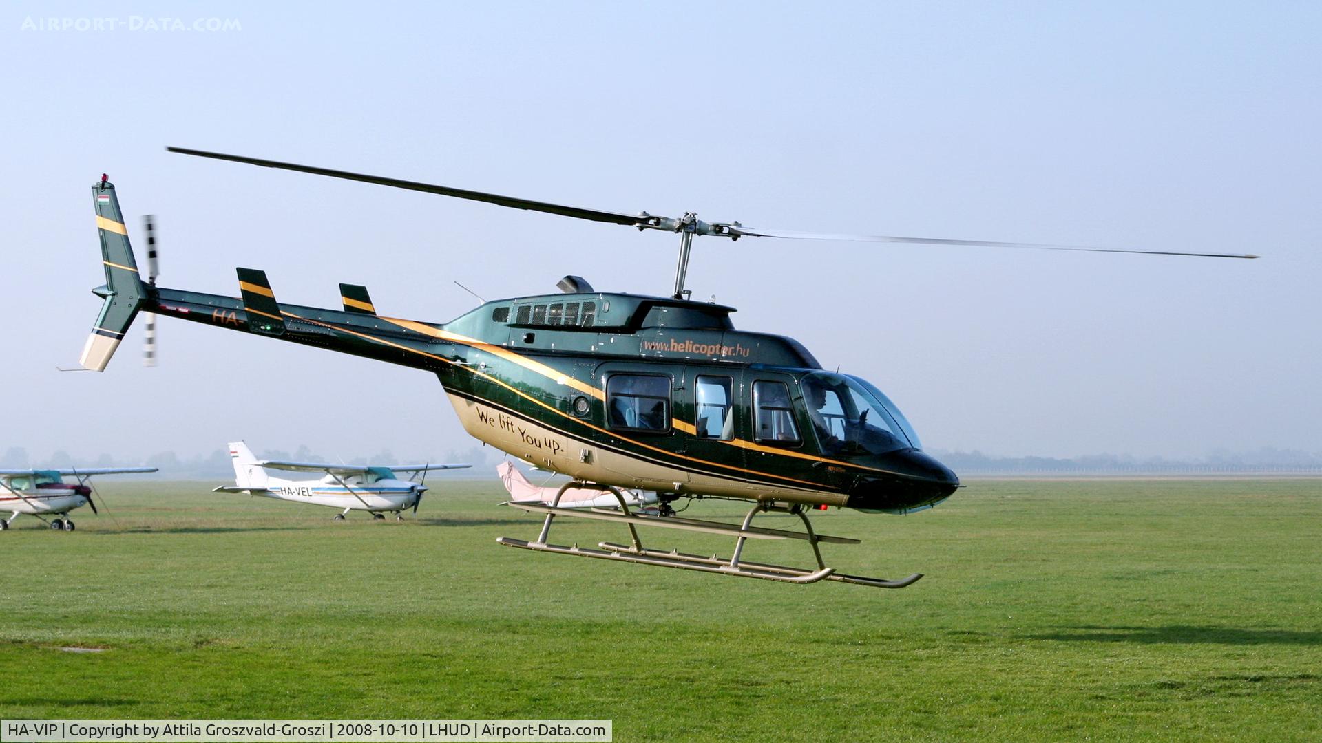 HA-VIP, 1991 Bell 206L-3 LongRanger III C/N 51417, Szeged Airport, Hungary