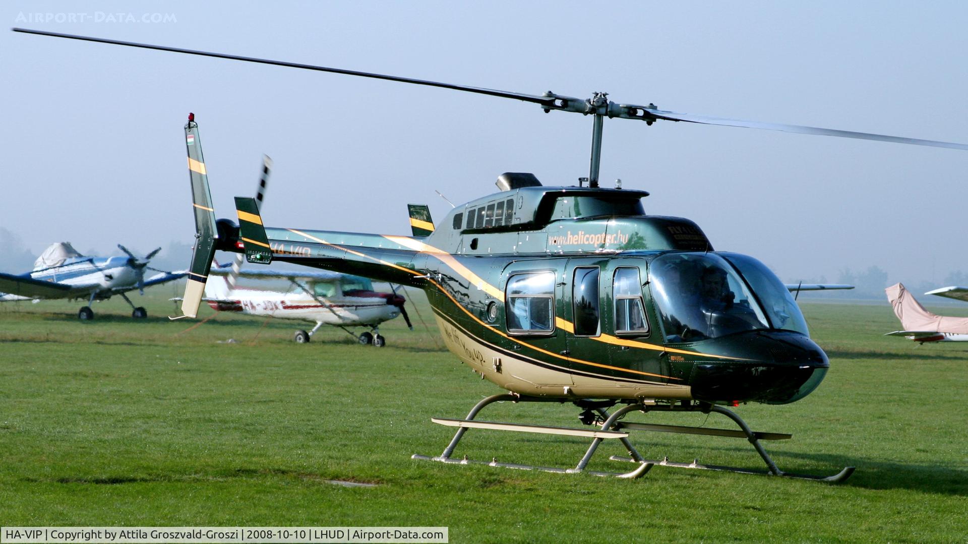 HA-VIP, 1991 Bell 206L-3 LongRanger III C/N 51417, Szeged Airport, Hungary