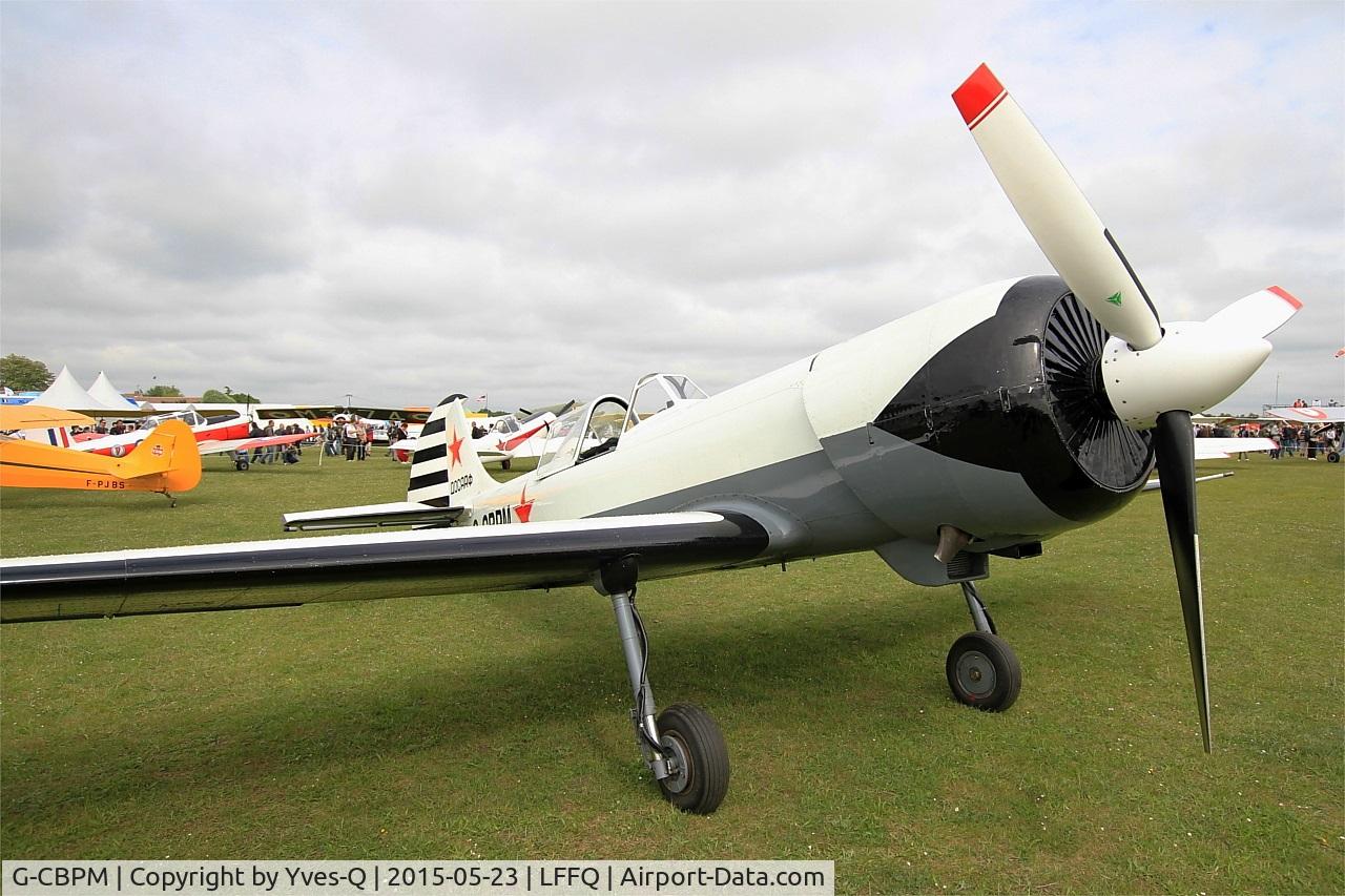 G-CBPM, 1981 Yakovlev Yak-50 C/N 812101, Yakovlev YAK-50, Static display, La Ferté-Alais airfield (LFFQ) Airshow 2015