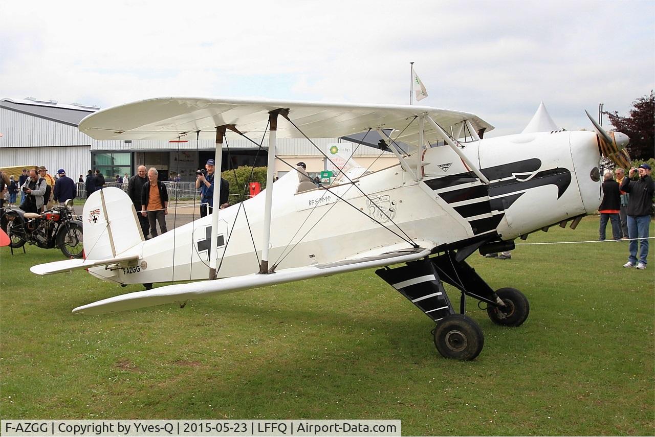 F-AZGG, 1958 CASA 1-131E Jungmann C/N 2156, CASA 1-131E Jungmann, Static display, La Ferté-Alais airfield (LFFQ) Air show 2015