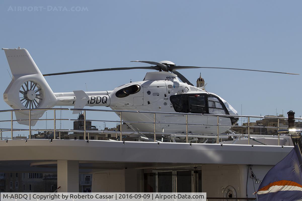 M-ABDQ, Eurocopter EC-135P-2 C/N 989, Grand Harbour