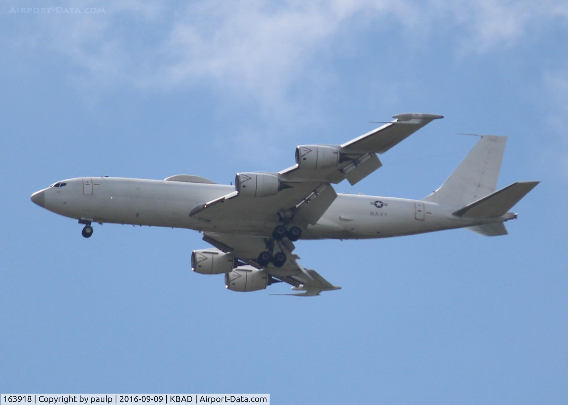 163918, 1988 Boeing E-6B Mercury C/N 23891, At Barksdale Air Force Base.