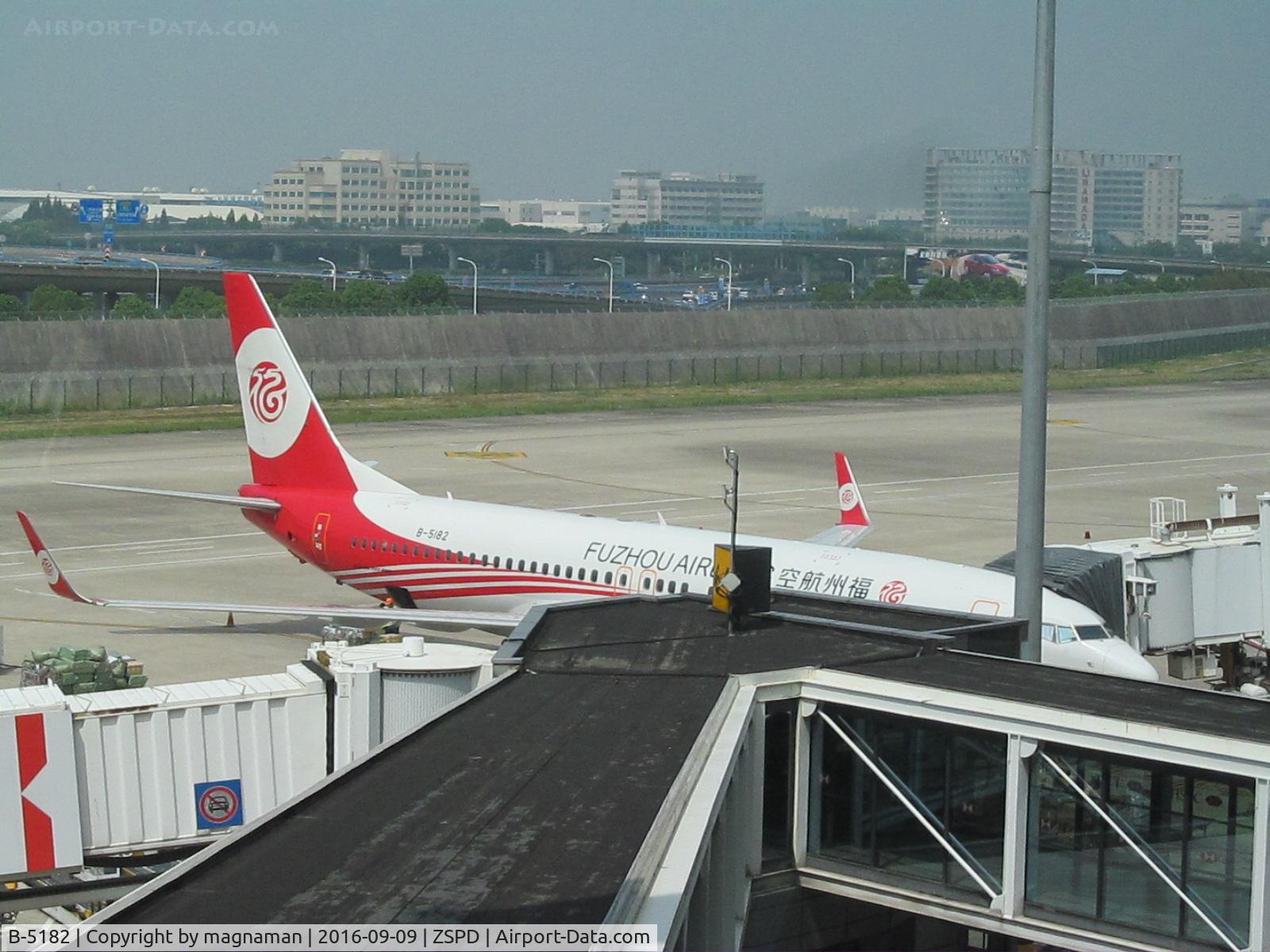 B-5182, 2006 Boeing 737-808 C/N 34708, on stand