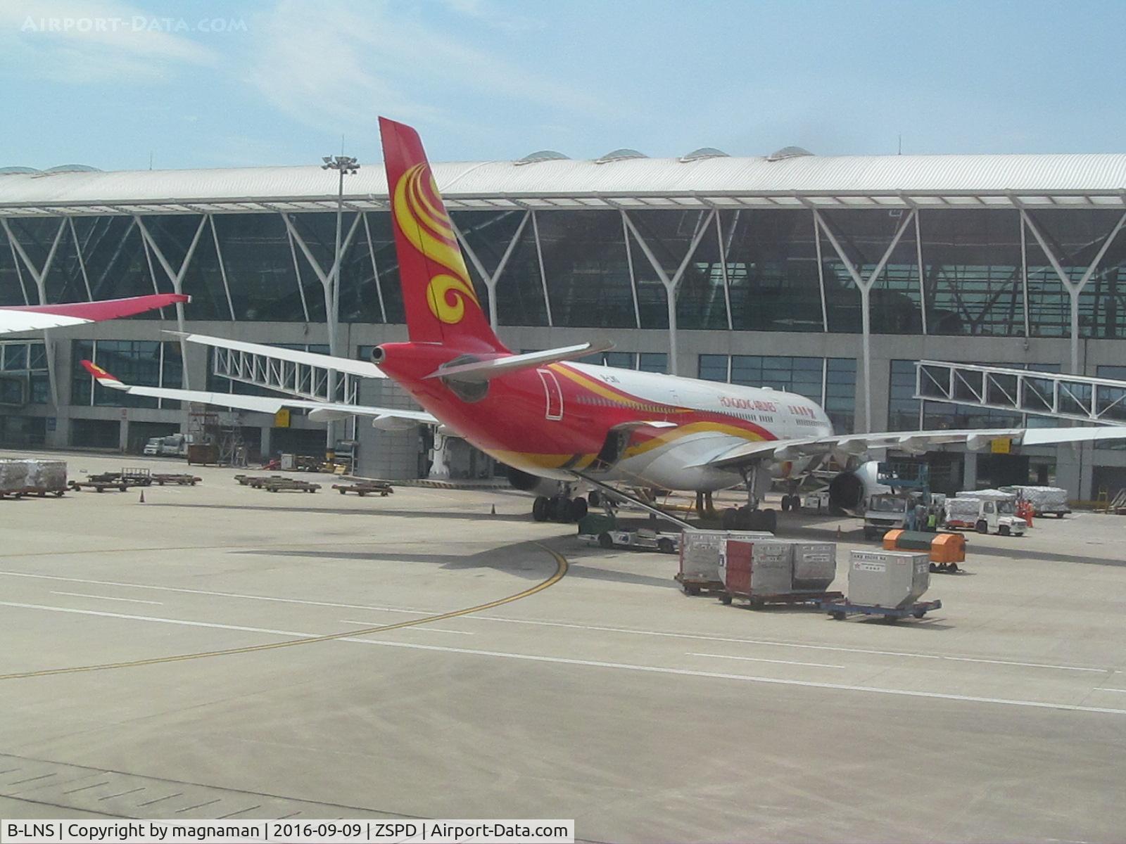 B-LNS, 2010 Airbus A330-343X C/N 1105, on stand