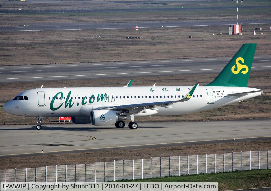 F-WWIP, 2015 Airbus A320-214 C/N 6874, C/n 6874 - To be B-8346