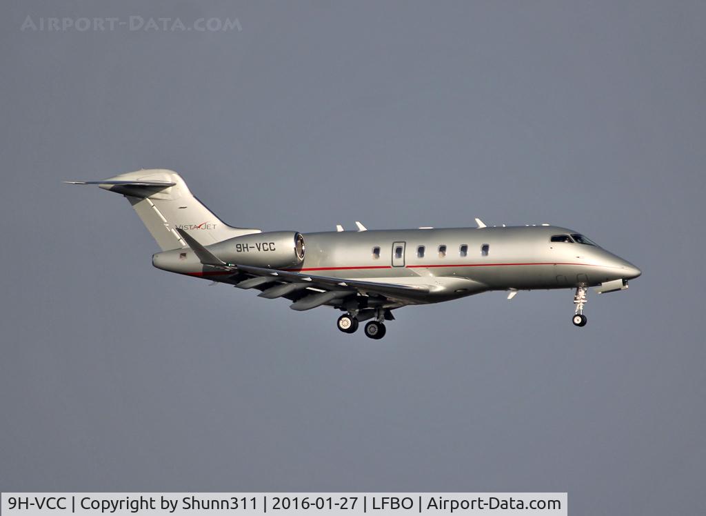 9H-VCC, 2015 Bombardier Challenger 350 (BD-100-1A10) C/N 20535, Landing rwy 14L