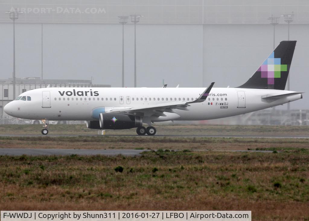 F-WWDJ, 2016 Airbus A320-233 C/N 6969, C/n 6969 - To be XA-VLO