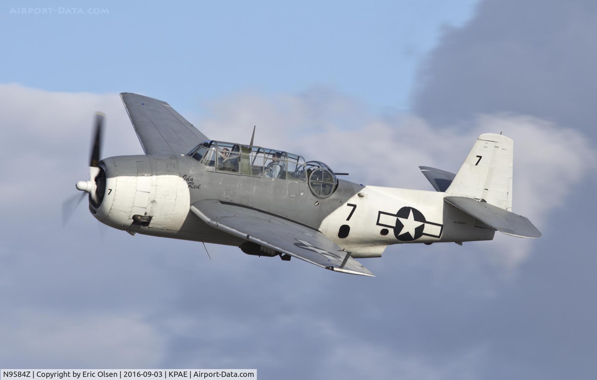N9584Z, 1945 Grumman TBM-3E Avenger C/N 85882, Grumman TBM during VAW.