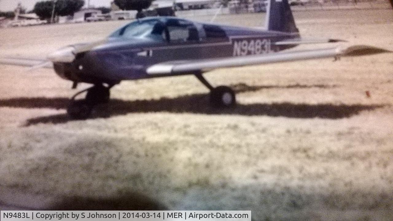 N9483L, 1971 American Aviation AA-1A Trainer C/N AA1A-0283, Taken in late 80's when I owned it.