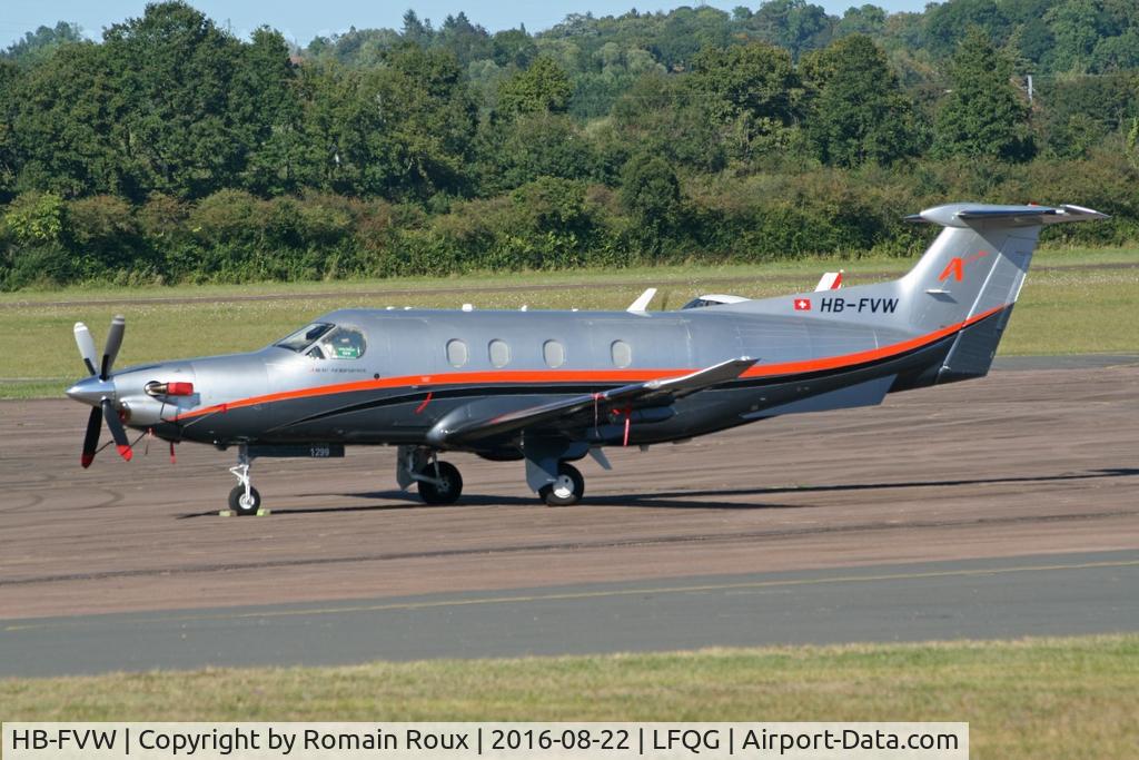 HB-FVW, 2011 Pilatus PC-12/47E C/N 1299, Parked