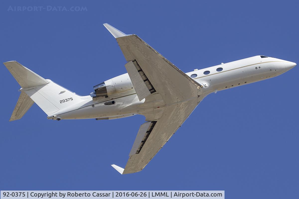 92-0375, 1992 Gulfstream Aerospace C-20H (Gulfstream III) C/N 1256, Runway 23