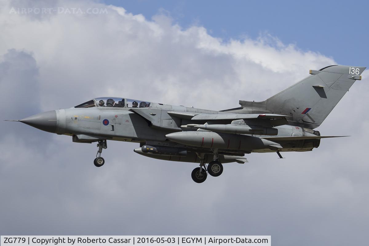 ZG779, 1992 Panavia Tornado GR.4 C/N 911/BS189/3452, Marham
