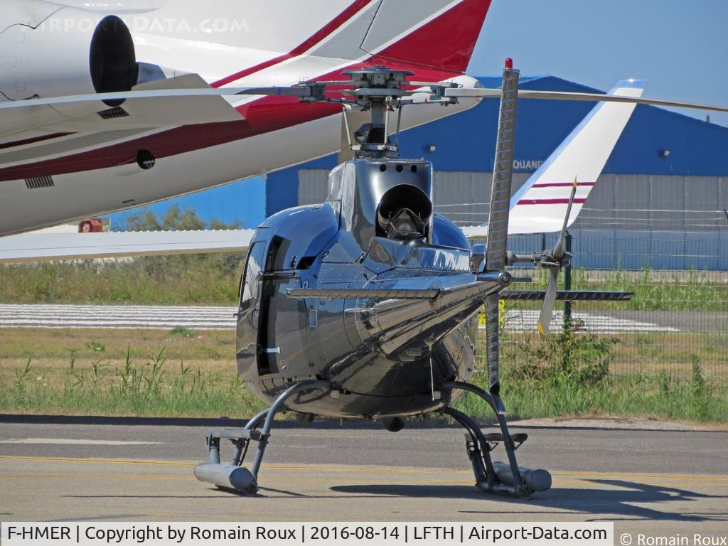 F-HMER, Aerospatiale AS-350B-1 Ecureuil C/N 1316, Parked