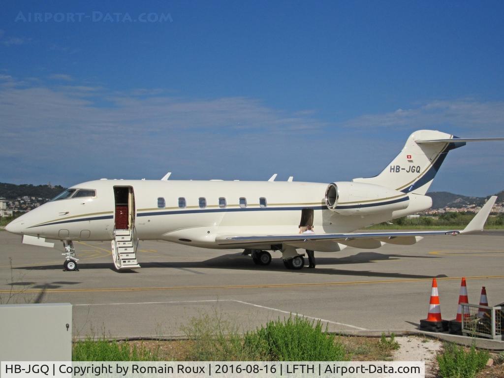 HB-JGQ, 2008 Bombardier Challenger 300 (BD-100-1A10) C/N 20237, Parked