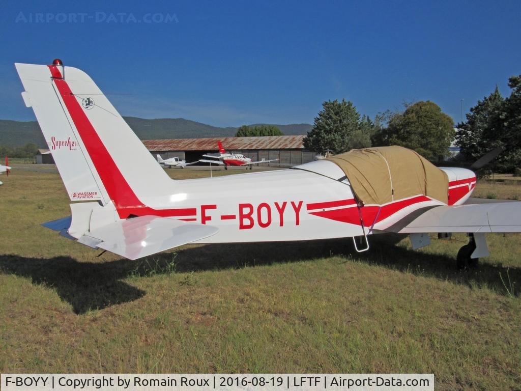 F-BOYY, Wassmer WA-421-250 C/N 407, Parked