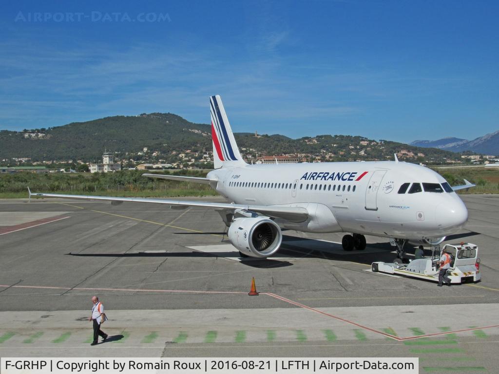 F-GRHP, 2000 Airbus A319-111 C/N 1344, Parked