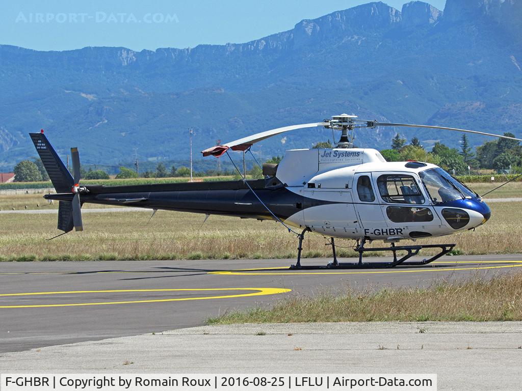F-GHBR, Eurocopter AS-350BA Ecureuil C/N 1600, Parked