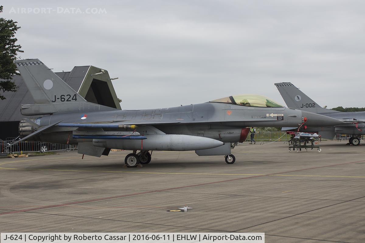 J-624, Fokker F-16A Fighting Falcon C/N 6D-56, Luchtmahdagen 2016