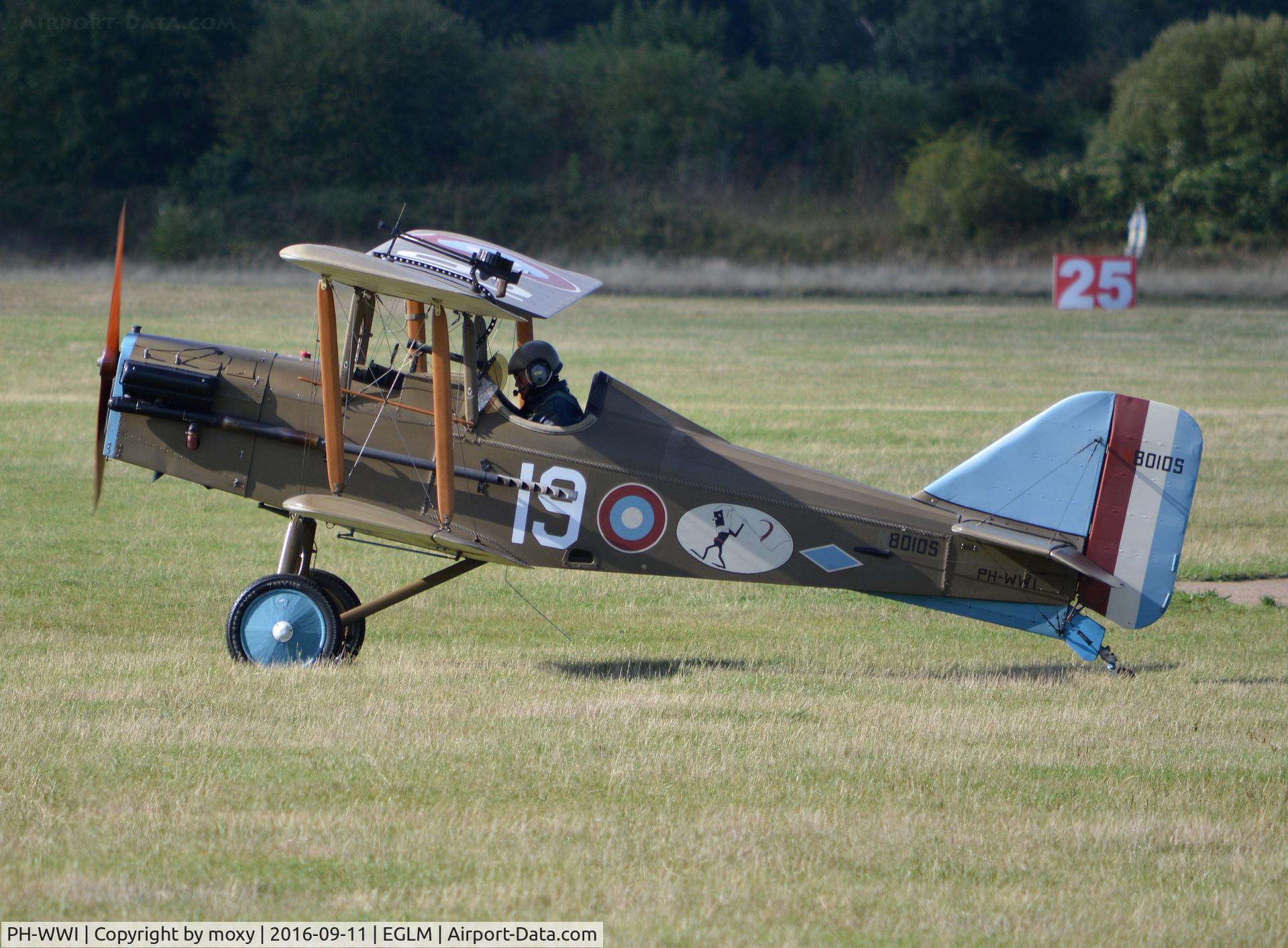 PH-WWI, Royal Aircraft Factory SE-5A Replica C/N 077246, SE-5A Replica at White Waltham.