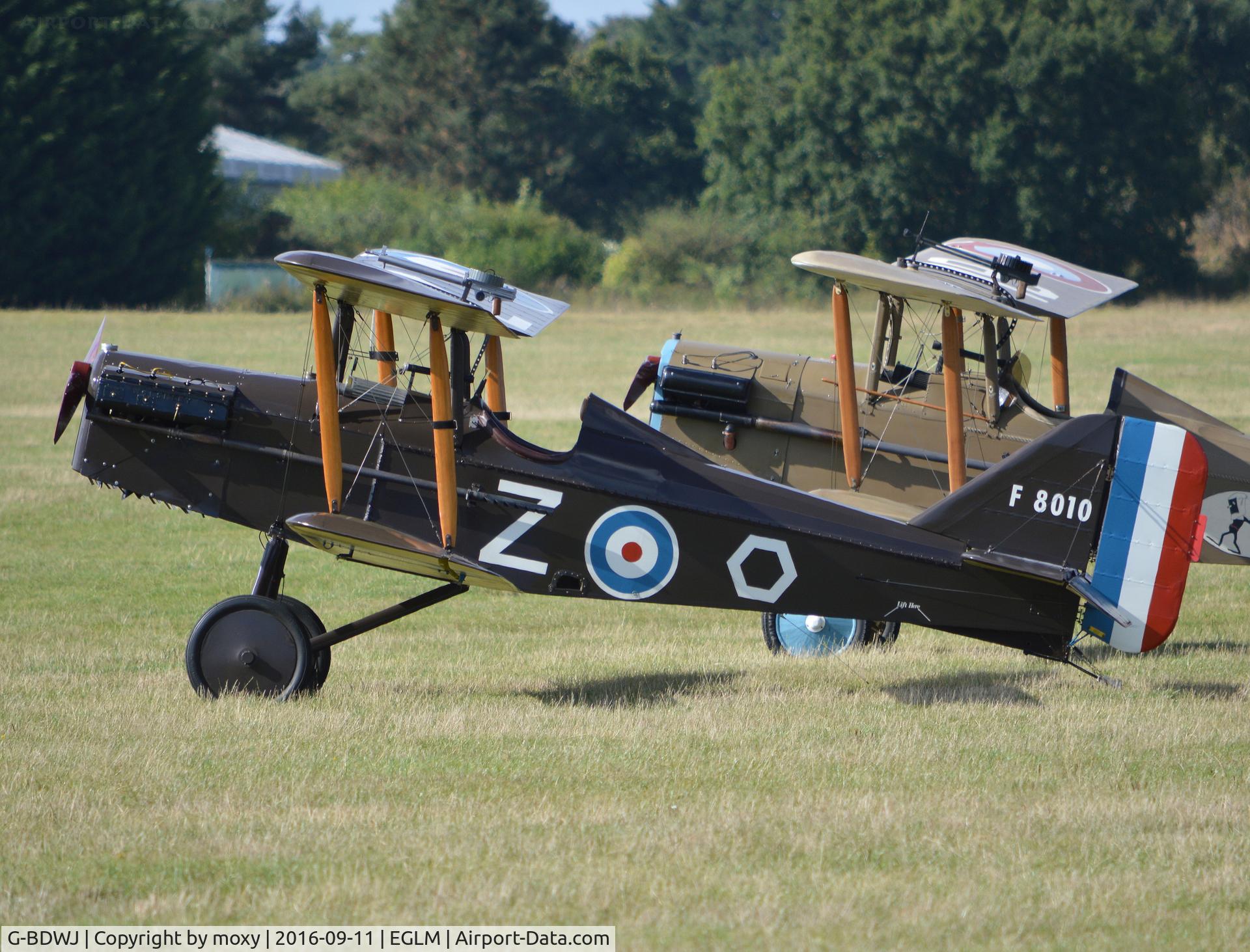 G-BDWJ, 1978 Royal Aircraft Factory SE-5A Replica C/N PFA 020-10034, SE-5A Replica at White Waltham.