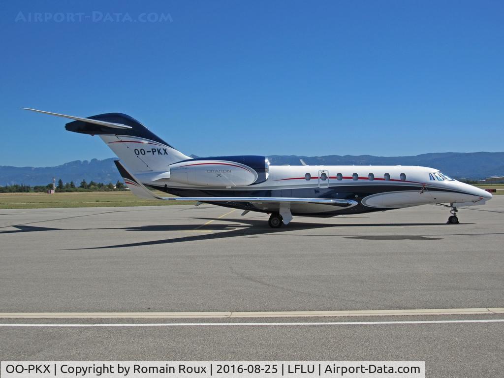 OO-PKX, 2012 Cessna 750 Citation X Citation X C/N 750-0313, Parked