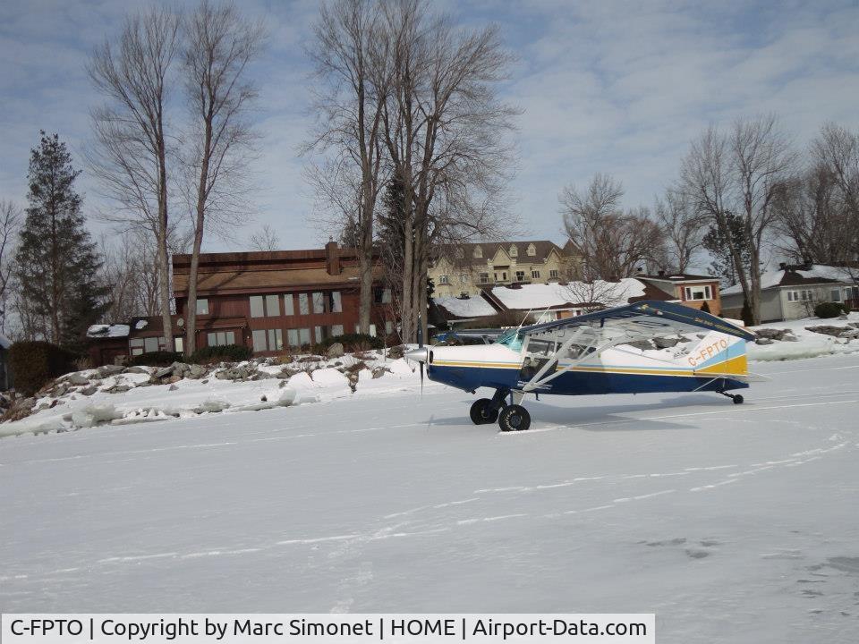 C-FPTO, 1993 Lambair SUPER LAMBAIR I C/N 001, C-FPTO Last winter on tundra wheels (Jan 2014)