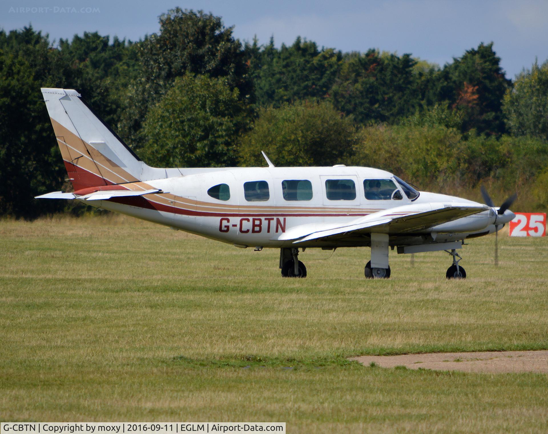 G-CBTN, 1978 Piper PA-31 C/N 31-7812073, Piper PA-31 Navajo at White Waltham. Ex OO-VLH