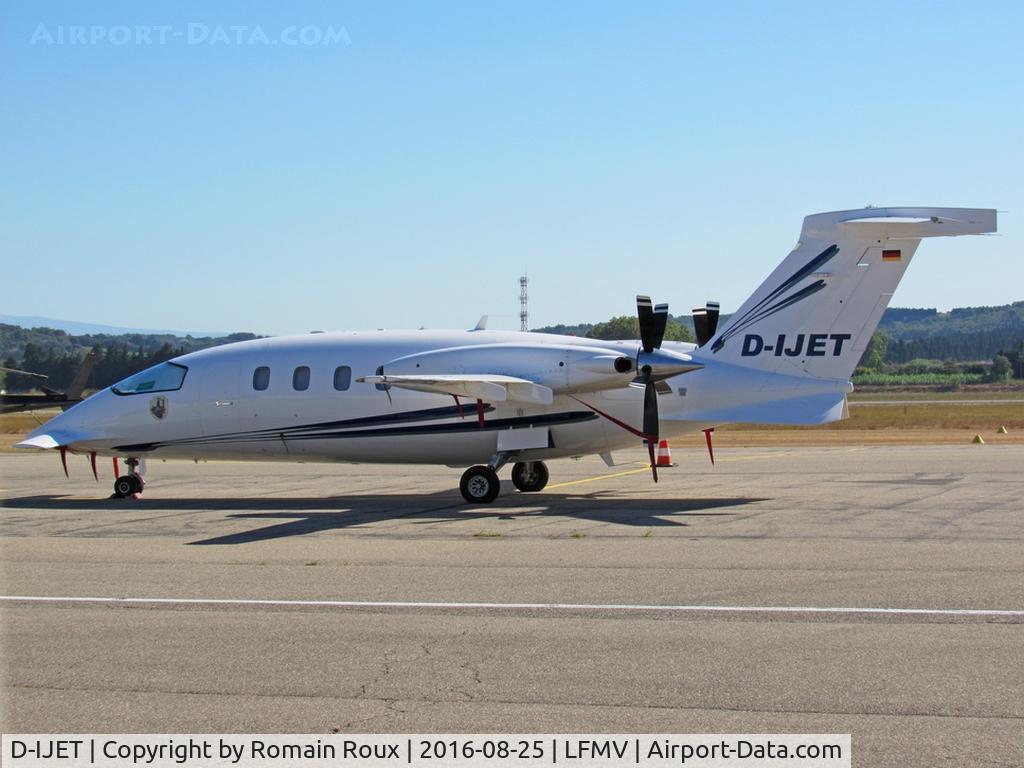 D-IJET, 2002 Piaggio P-180 Avanti C/N 1056, Parked