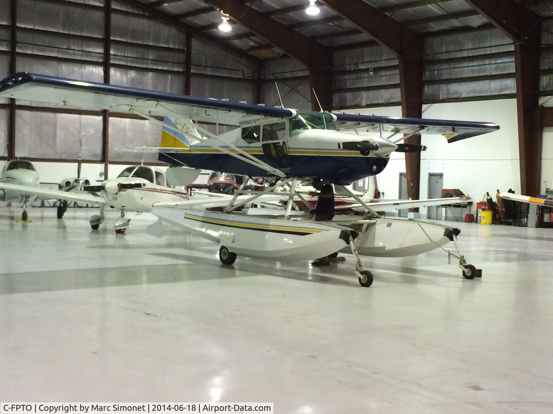 C-FPTO, 1993 Lambair SUPER LAMBAIR I C/N 001, C-FPTO on Wip3000 amphib completed, ready for W&B