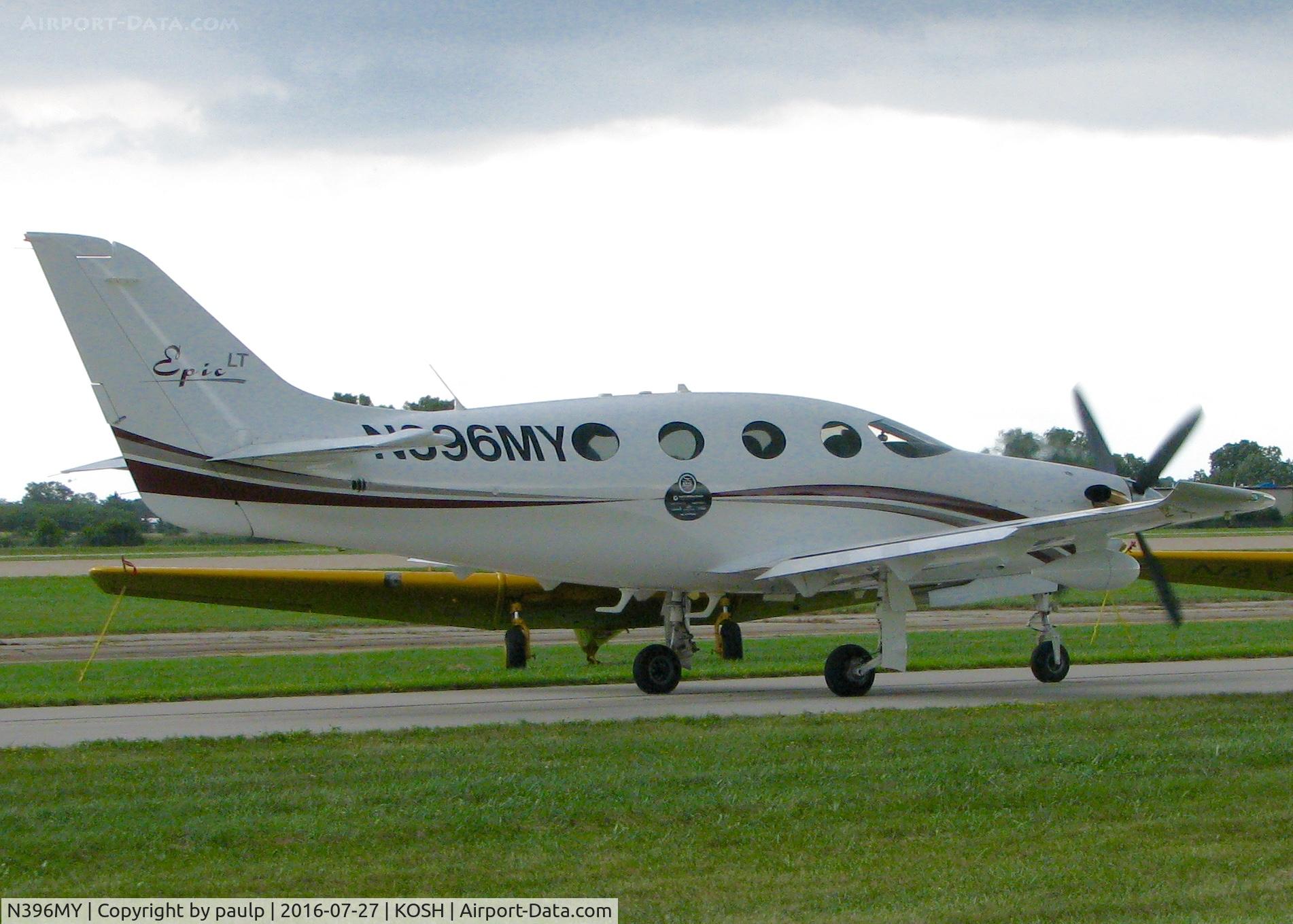 N396MY, 2009 AIR Epic LT C/N 227, At AirVenture 2016.