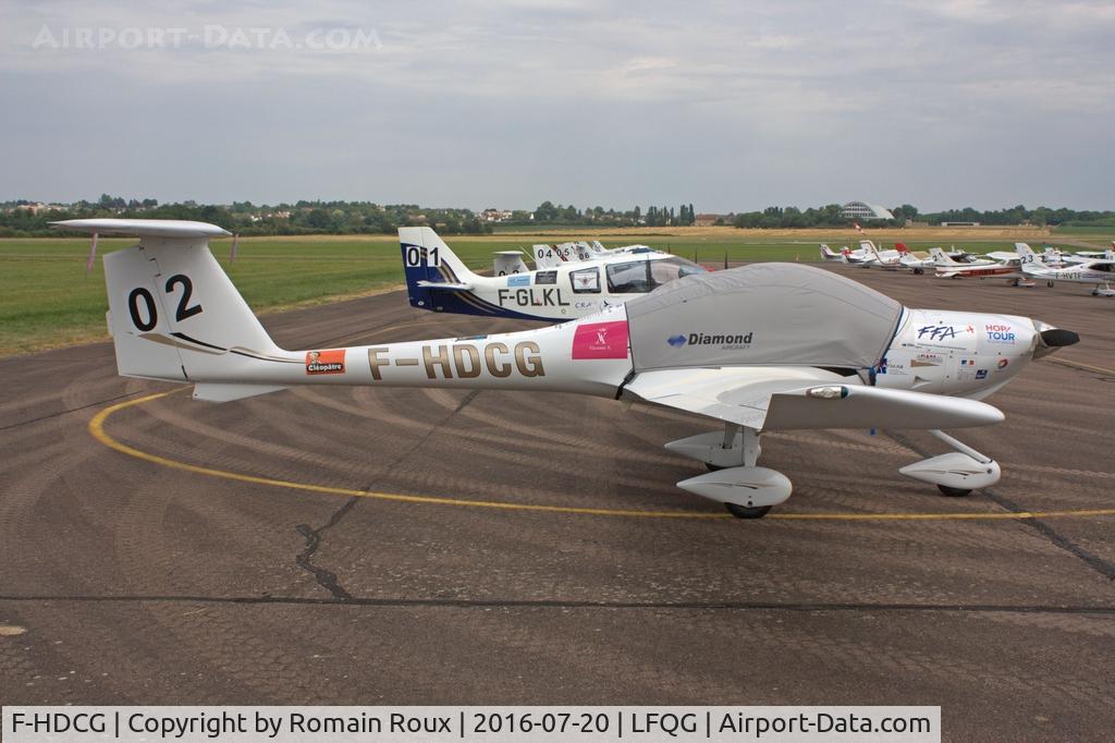 F-HDCG, 2011 Diamond DA-20-C1 Eclipse C/N C0565, Parked