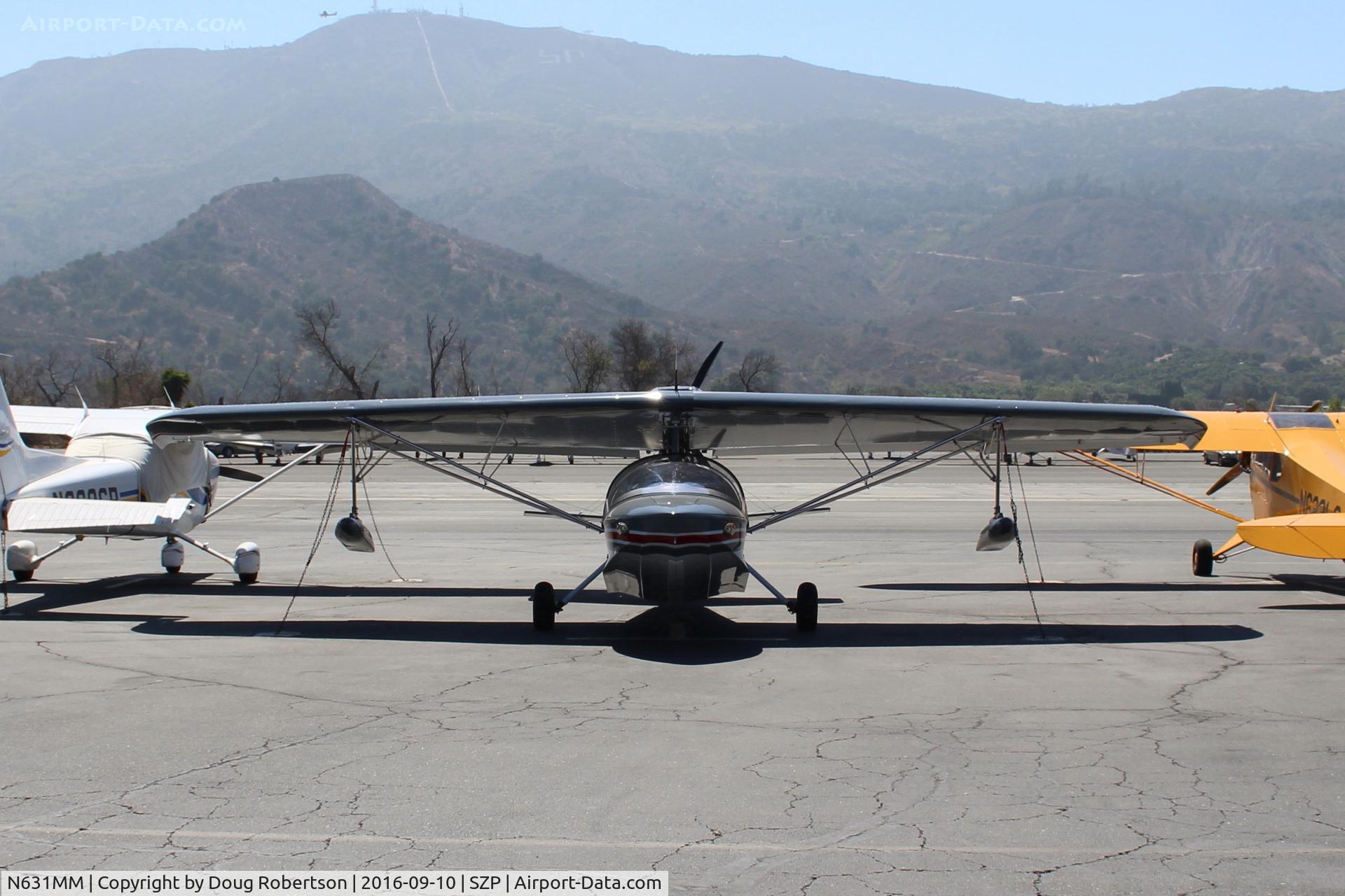 N631MM, 2015 Progressive Aerodyne Searey Sport LSA C/N 1040, 2015 Progressive Aerodyne SEAREY SPORT LSA, Rotax 914UL 115 Hp pusher prop, amphibious. On transient flight line. Return visitor.