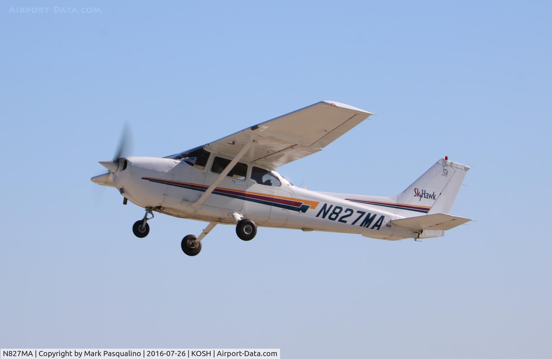 N827MA, 2001 Cessna 172R C/N 17281015, Cessna 172R