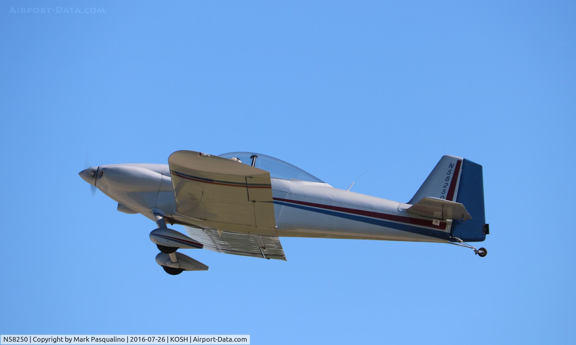 N58250, 1985 Vans RV-4 C/N 50, Vans RV-4