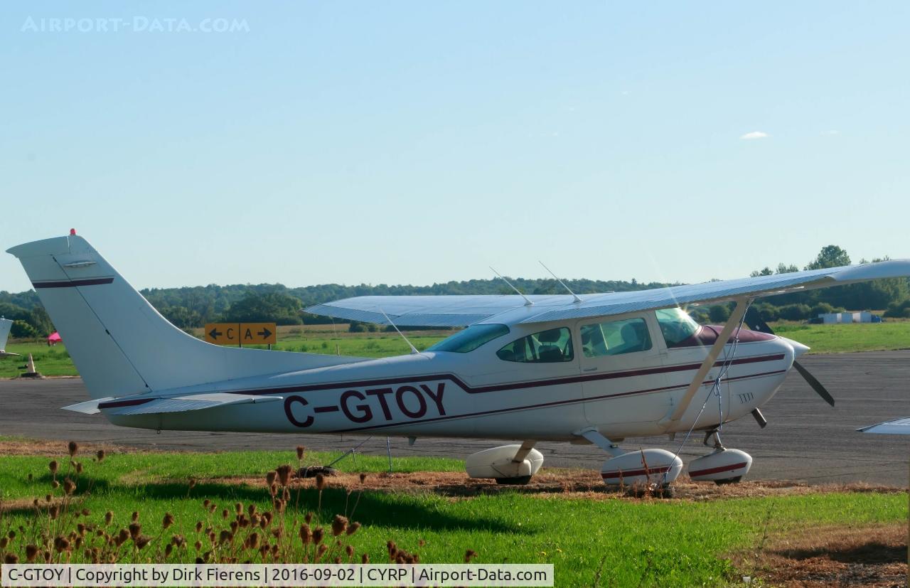 C-GTOY, 1977 Cessna 182Q Skylane C/N 18265725, Parked at the Carp Airport.
