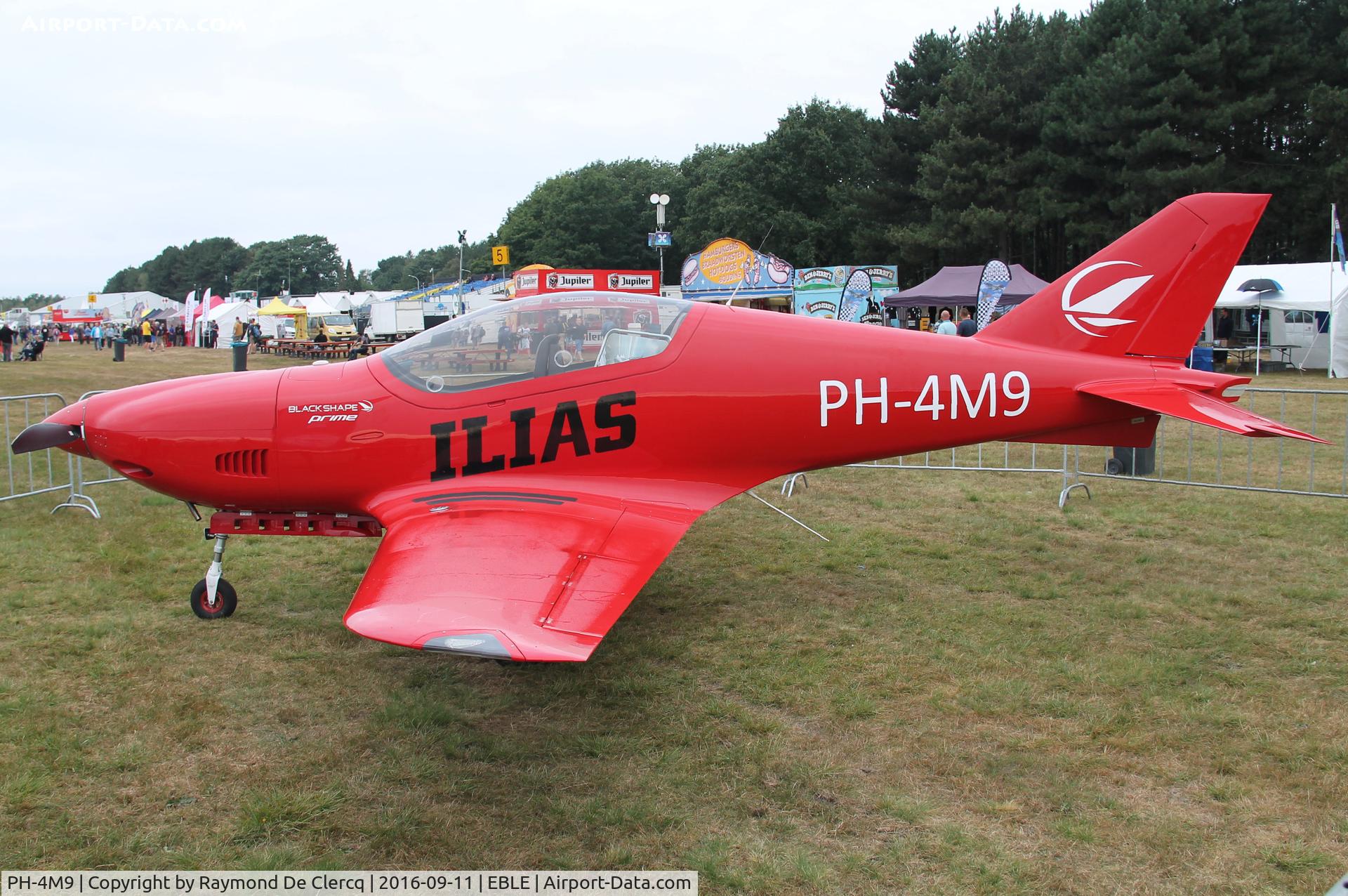 PH-4M9, 2014 Blackshape Prime BS-100 C/N BPU018-14, Static display at the Sanicole Airshow.
