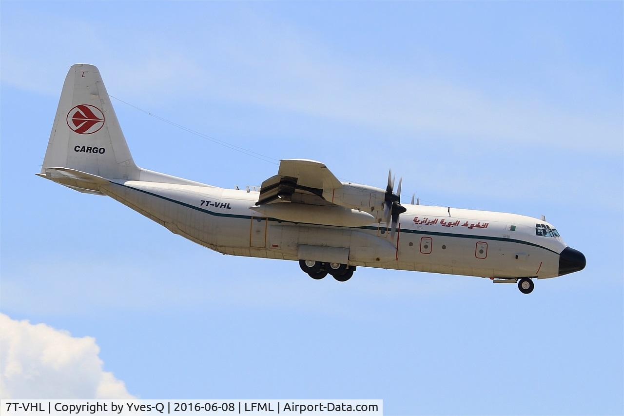 7T-VHL, 1981 Lockheed L-100-30 Hercules (L-382G) C/N 382-4886, Lockheed L-100-30 Hercules, On final rwy 31R, Marseille-Provence Airport (LFML-MRS)
