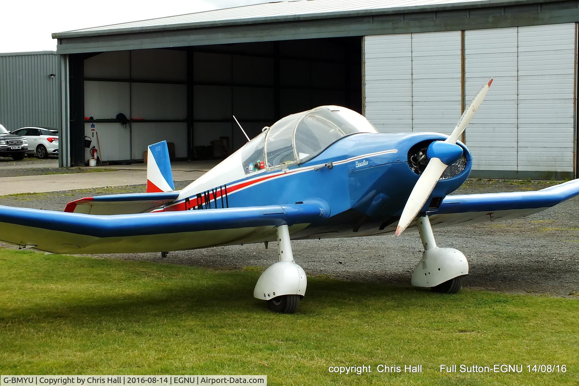 G-BMYU, 1965 Wassmer (Jodel) D-120 Paris-Nice C/N 289, at the LAA Vale of York Strut fly-in, Full Sutton