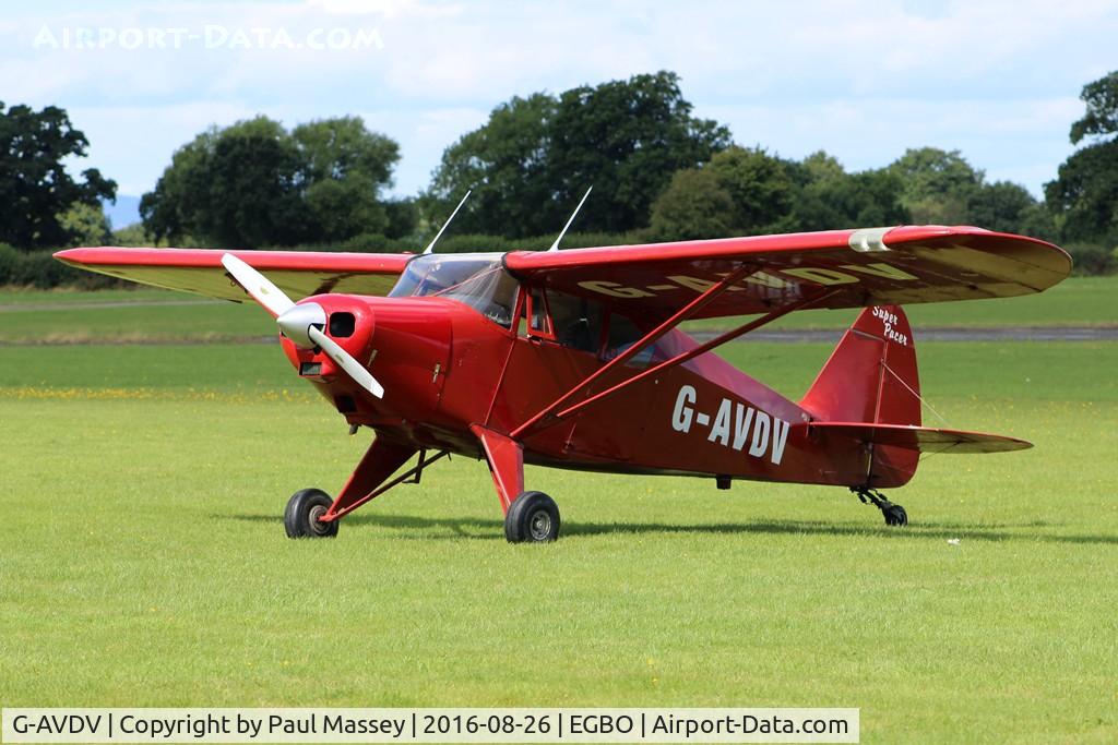 G-AVDV, 1956 Piper PA-22-150 Tri-Pacer C/N 22-3752, Tailwheel configuration. EX:-N4423A.