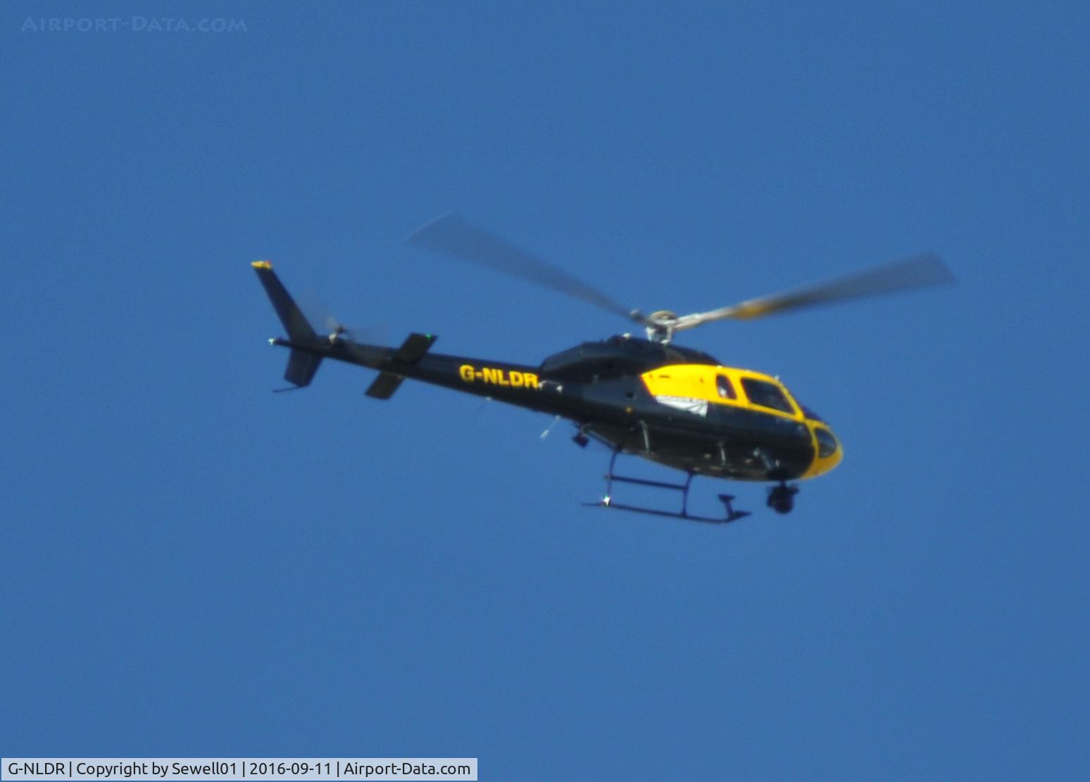 G-NLDR, 1983 Aerospatiale AS-355F-2 Ecureuil 2 C/N 5282, Overhead Walton-on-Thames