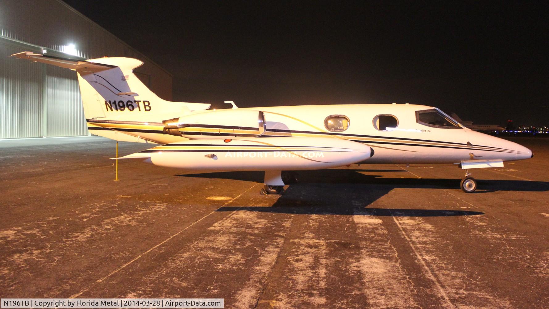 N196TB, 1969 Learjet 24B C/N 196, Lear 24B