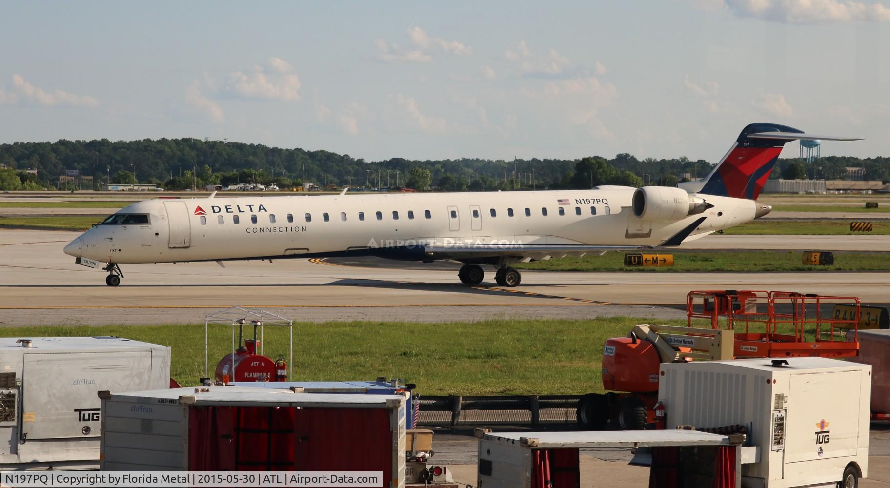 N197PQ, 2008 Bombardier CRJ-900ER (CL-600-2D24) C/N 15197, Delta Connection